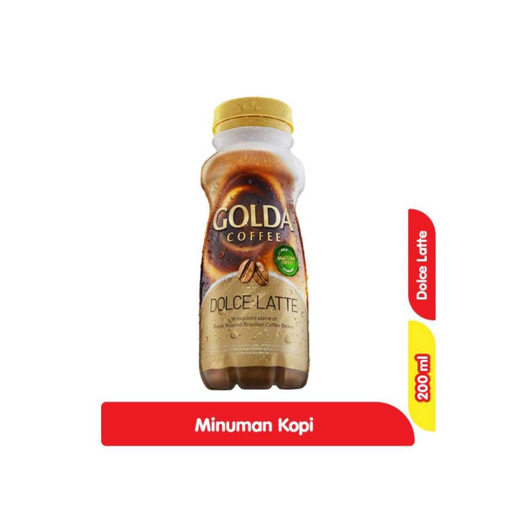 

GOLDA Coffee Dolce Latte Pet 200ml ISI 12PCS