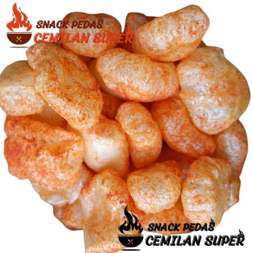 

CS KERUPUK KULIT SAPI BALADO 100gr Kerupuk Rambak Kerupuk Dorokdok Garut Original Krupuk Kulit Sapi