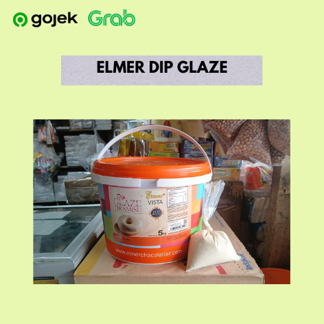 

Elmer Dip Glaze - Topping Donat Tiramisu 250 gram