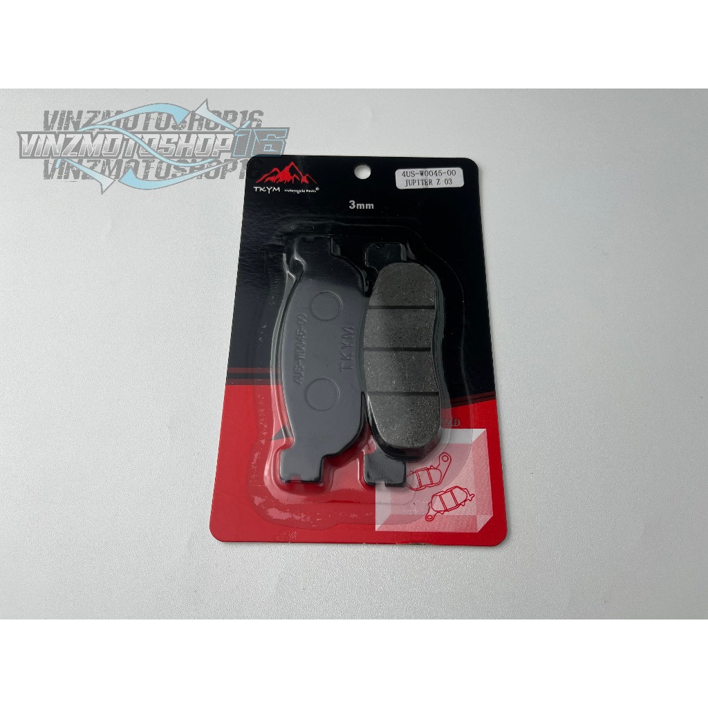 Discpad Diskpad Kampas Rem Depan 4US Jupiter Z 2003 / F1ZR Takayama