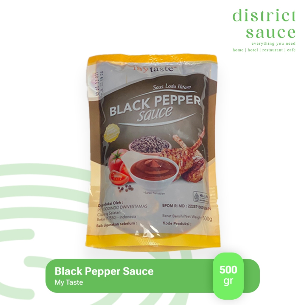 Saus Blackpepper My Taste 1000 gr | Saus Saos Blackpepper