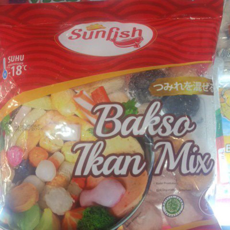 

SUNFISH BAKSO IKAN MIX 500g