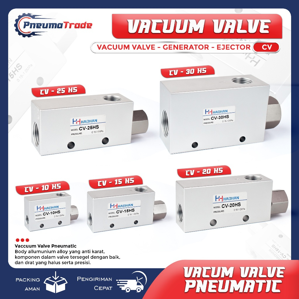 VACUM VALVE / VACUM EJECTOR 1/4"