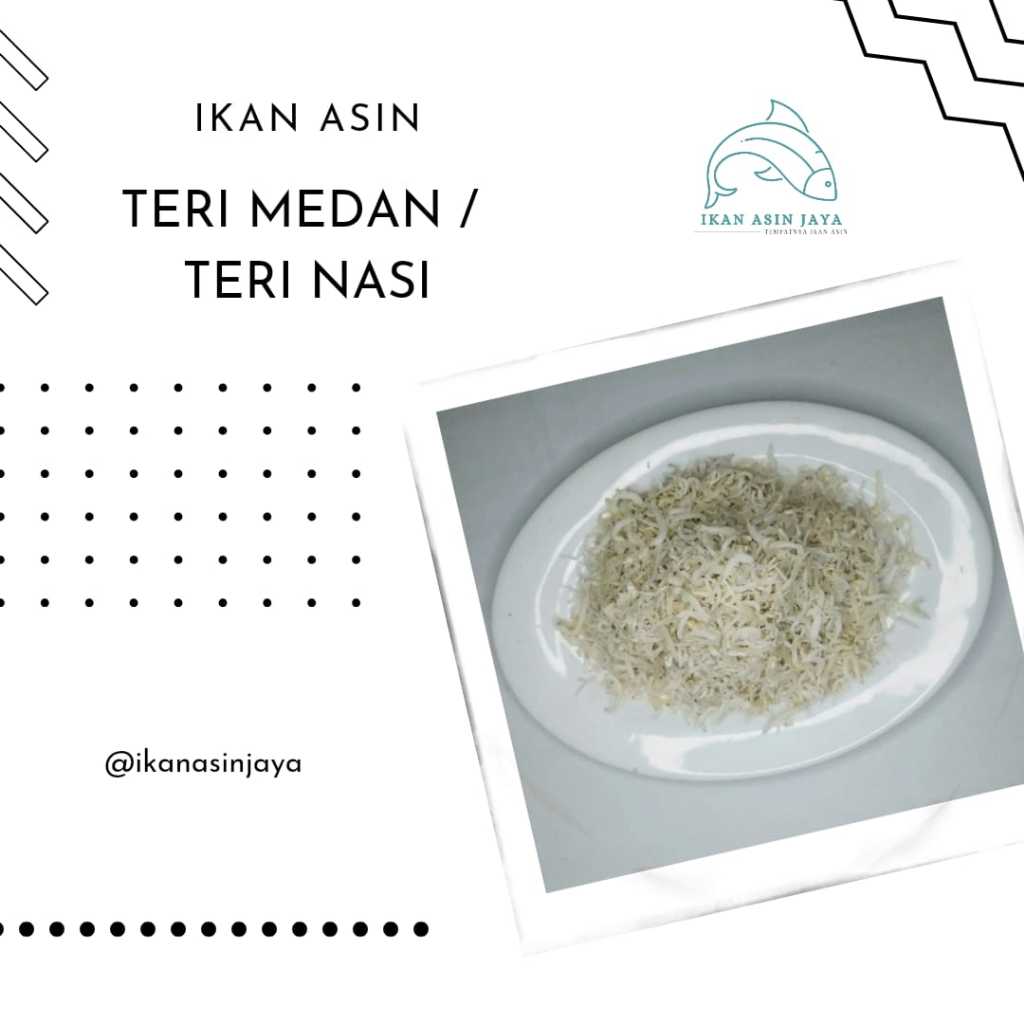 

Ikan Asin Teri Nasi / Teri Medan 1 Kg