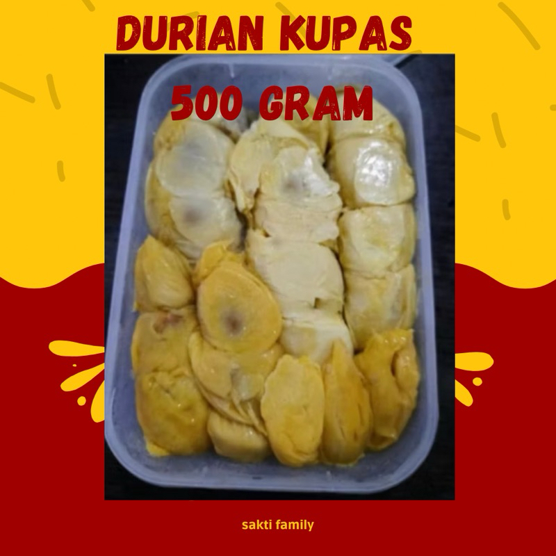 

DURIAN KUPAS MEDAN 500 G