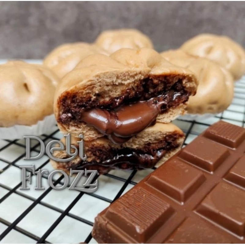 

Dimsum Pao Coklat Premium | Bakpau Coklat Lumer 12pcs