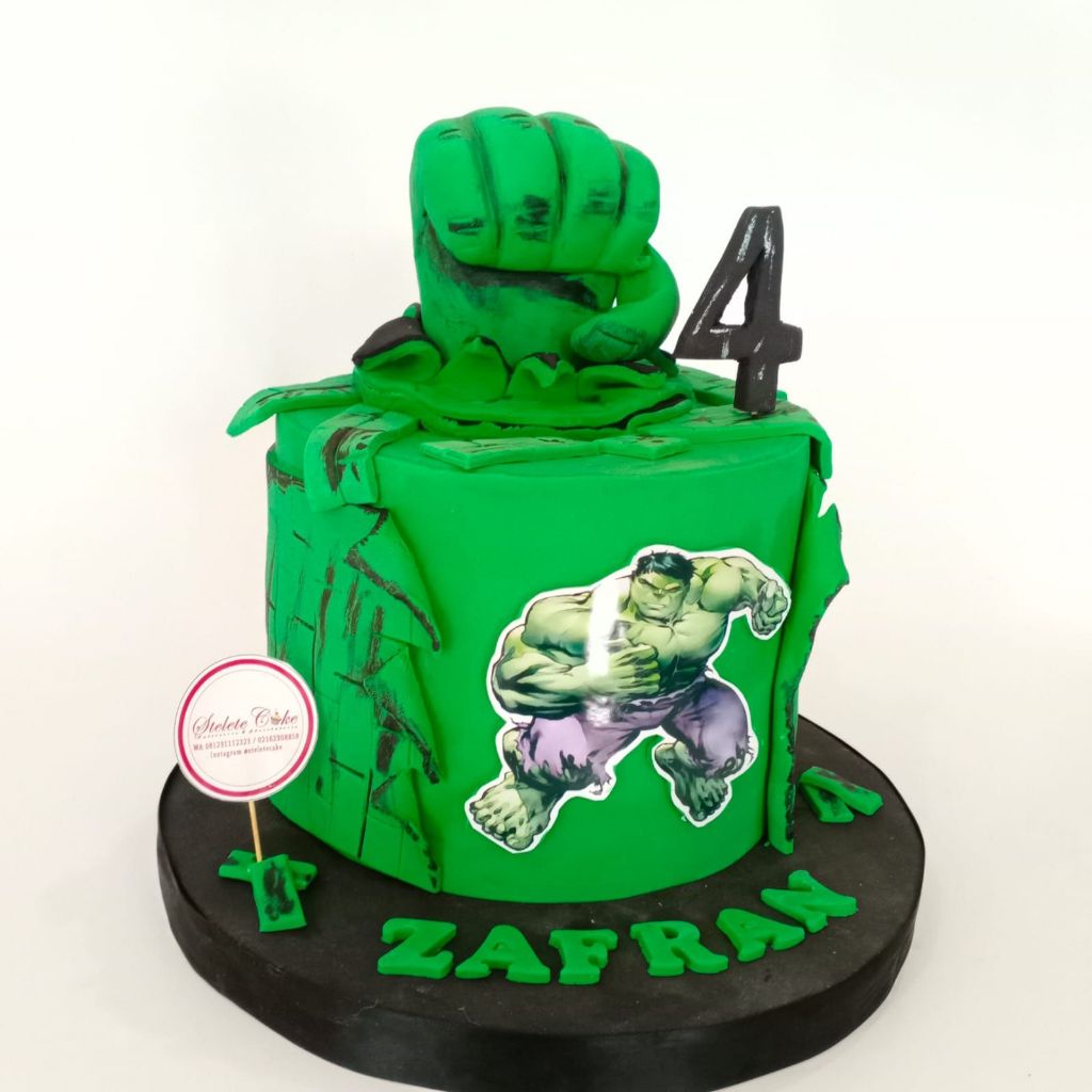 

Kue Ulang Tahun/Birthday Cake/Kue Ultah Tema Hulk/Kue Birthday Jakarta