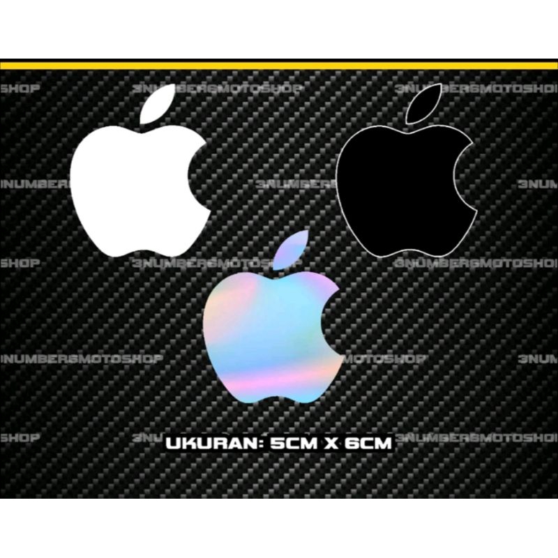 

Stiker Apple kroak cutting / sticker apel kroak /stiker cutting custom