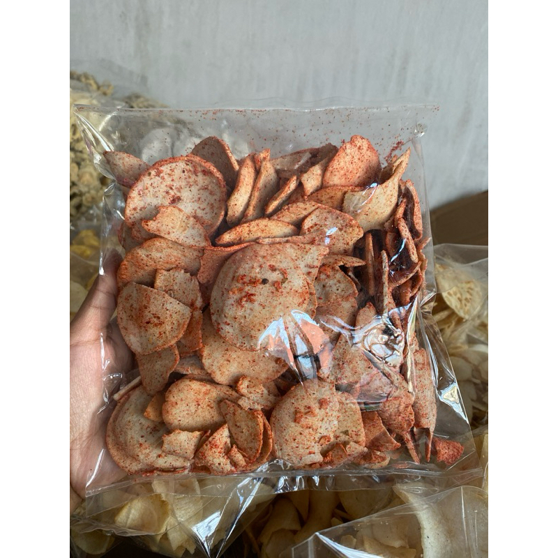 

snack basreng bulat kemas 250g