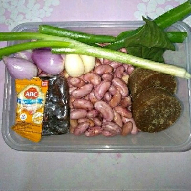 

paket siap masak sayur kacang merah