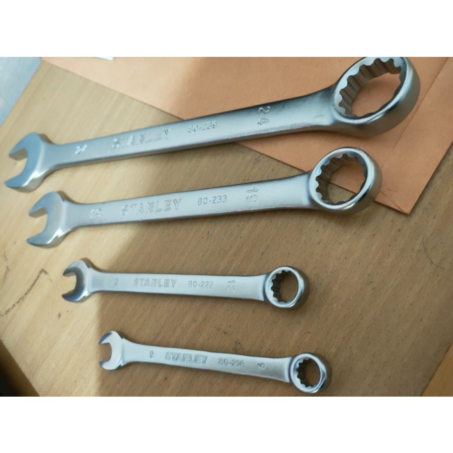 KUNCI RING PAS STANLEY ORIGINAL 9 12 19 24 - 12MM 80222