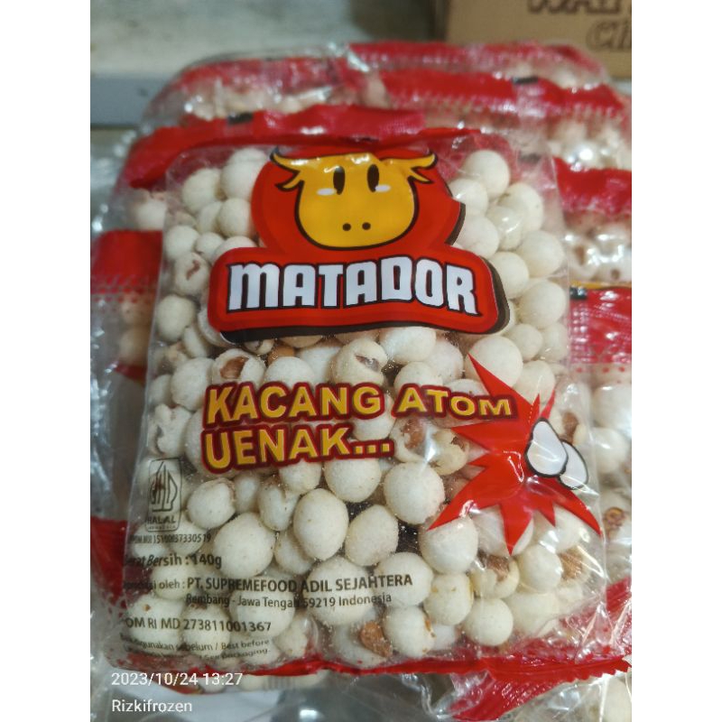 

Kacang atom /Sukro matador enak gurih