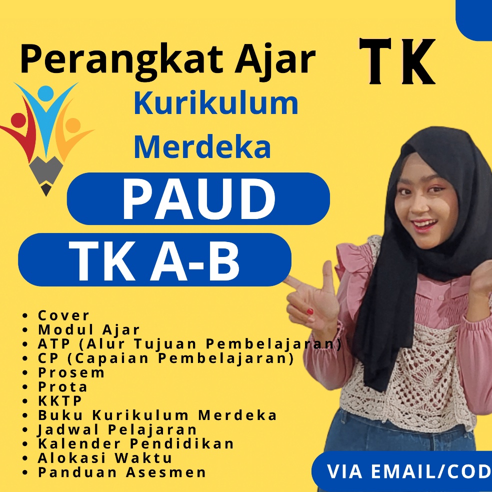 

KODE Y34D MODUL AJAR TK PAUD KURIKULUM MERDEKA A DAN B