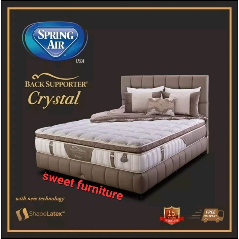 springbed spring air crystal back supporter