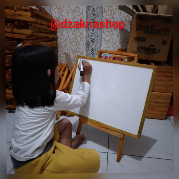 

KODE G38Y 1 Paket Papan tulis Anak Whiteboard udh free spidol dan penghapus