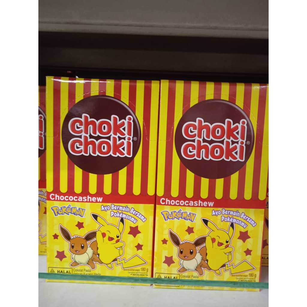 

Choki-Choki Suprise ChocoCashew 45gr isi 5