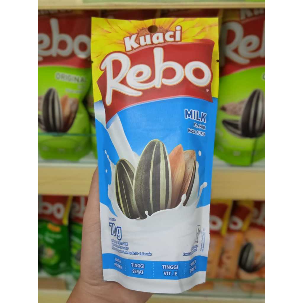 

Kuaci Rebo Milk Flavor 70gram