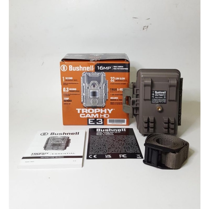 Camera Trap Bushnell E3 119837 / Bushnell 119837C Trophy Cham 16MP HD Trail