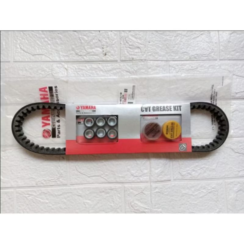 vanbelt vbelt + roller  assy xeon karbu / xeon rc 125 / xeon gt 125