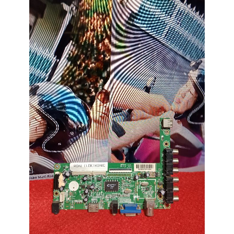 MAINBOARD TV CHANGHONG 24B1000 - MB MOTHERBOARD MOBO MESIN TV CHANGHONG 24B1000