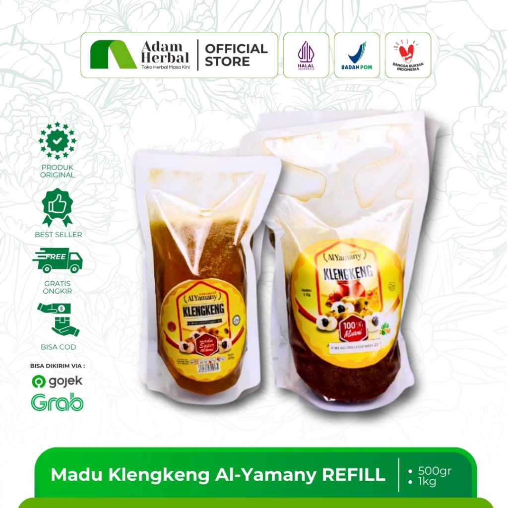 

Refill Madu Al-Yamany Klengkeng - Madu Klengkeng berkhasiat untuk Kesehatan