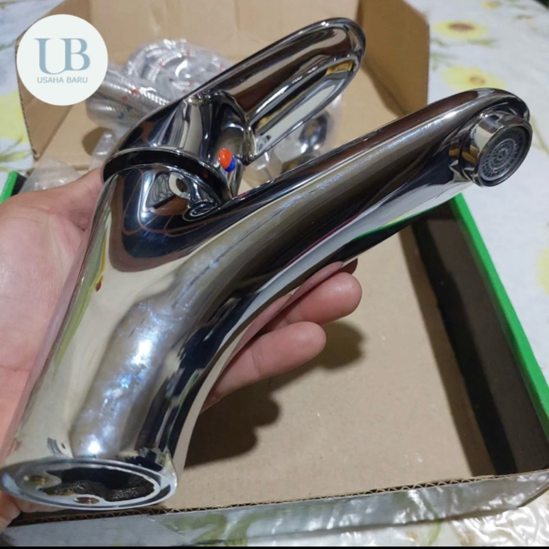 Kran Wastafel Elite Panas Dingin E-3002 (Baru)