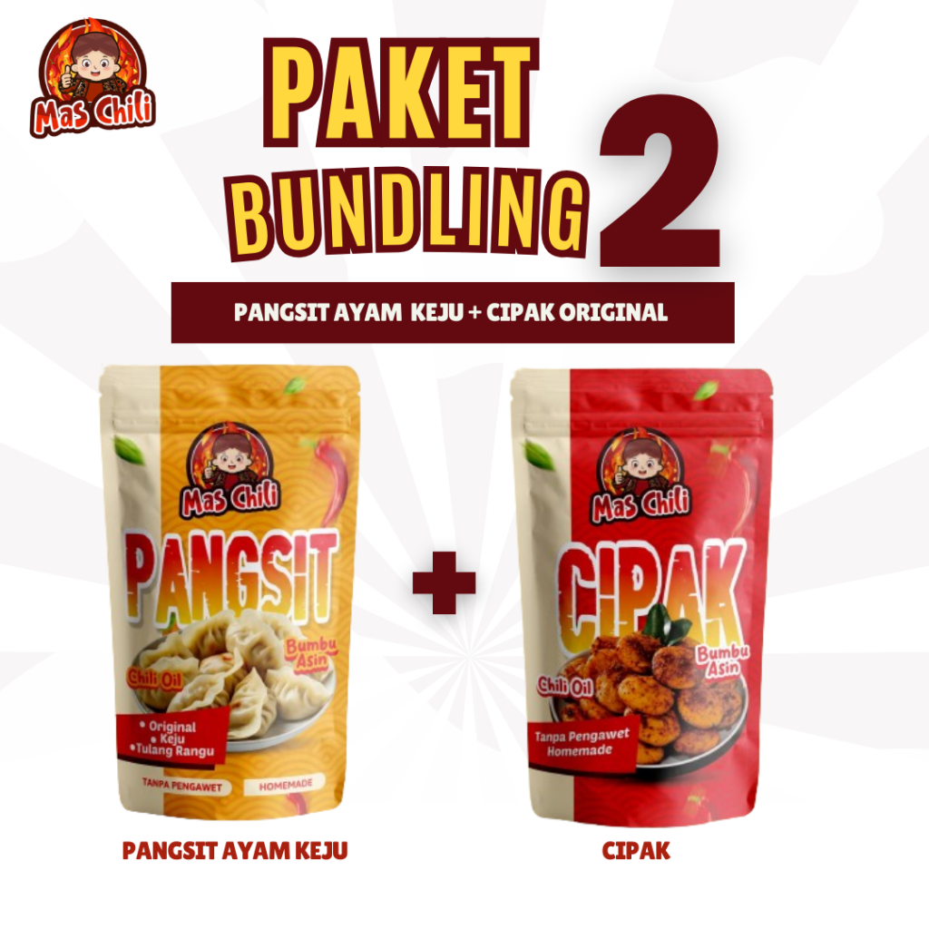 

BUNDLING PANGSIT AYAM KEJU x CIPAK