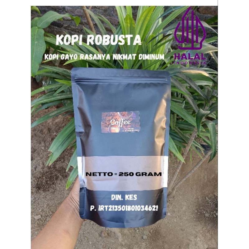 

kopi bubuk arabika berat 250 gram