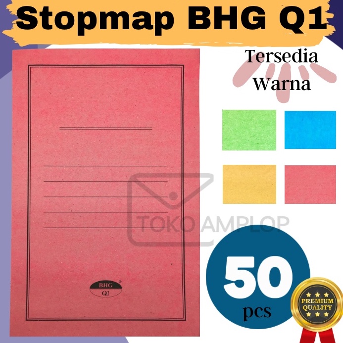 

KODE V54U Stopmap Kertas Murah Map Kertas isi 5pcs