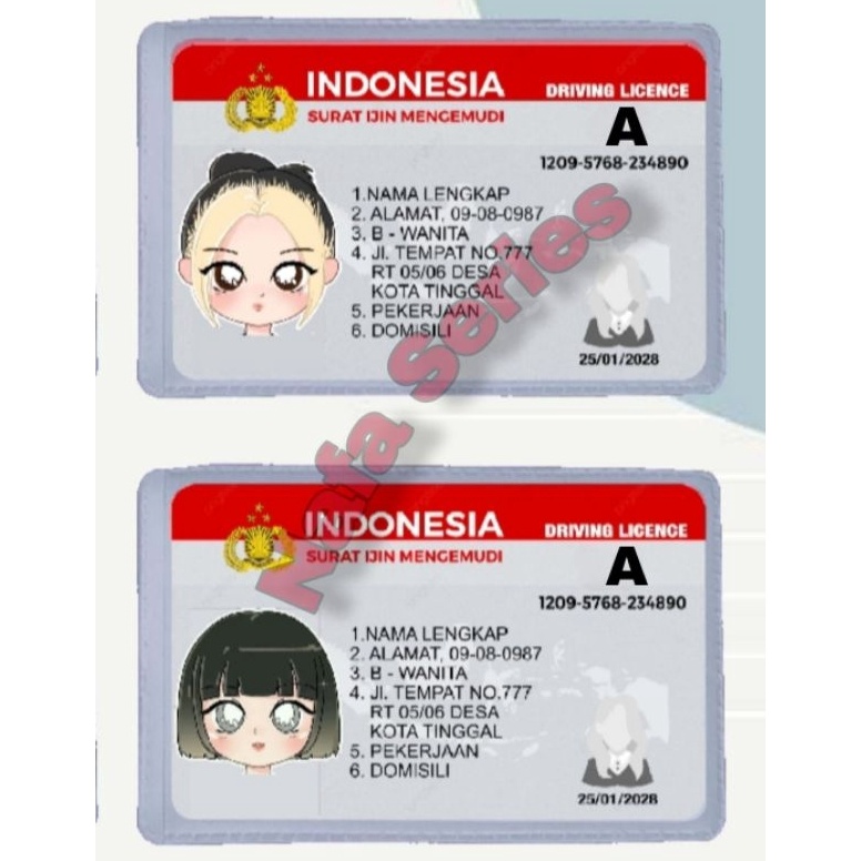 

KODE M9J8 Plastik pelindung sim premium