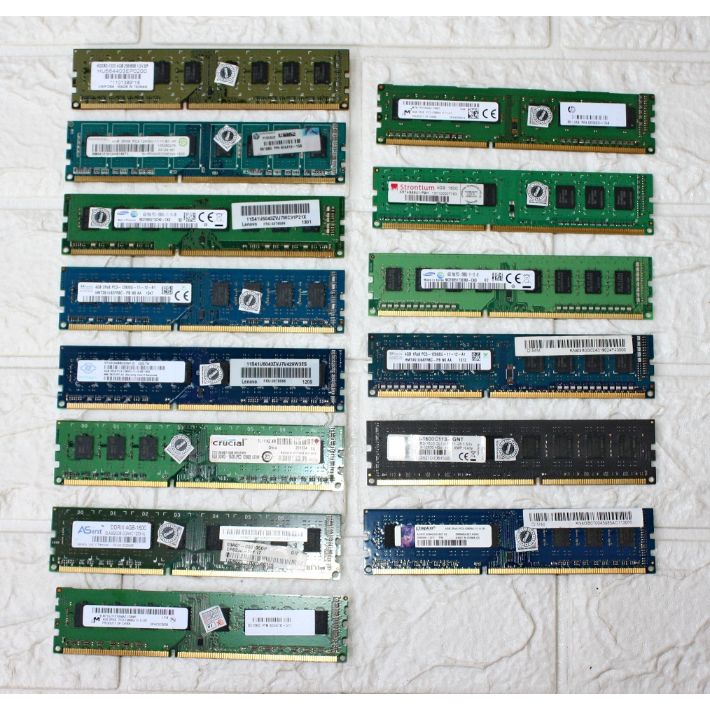 KODE V14P RAM DDR3 4 GB 4GB PC3 PC128 16 Mhz SAMSUNG HYNIX ELPIDA GRS FOR PC