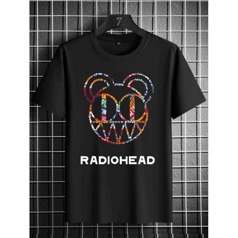 kaos radiohead,kaos pria,baju pria,kaos pria distro original 100%,kaos pria keren,kaos pria distro,b
