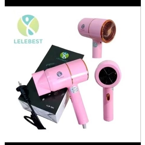 preloved hairdryer pink low watt