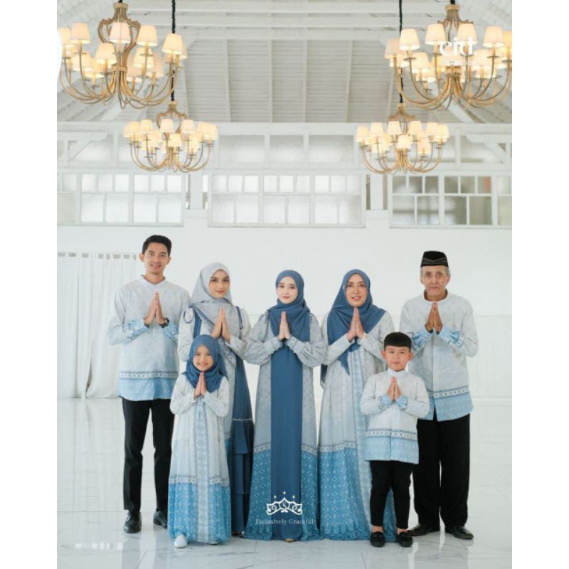 Dilovable.id | SARIMBIT SANGSATA SARIMBIT MOTIF KOMBINASI SARIMBIT KELUARGA GAMIS LEBARAN BY. KAZAMI