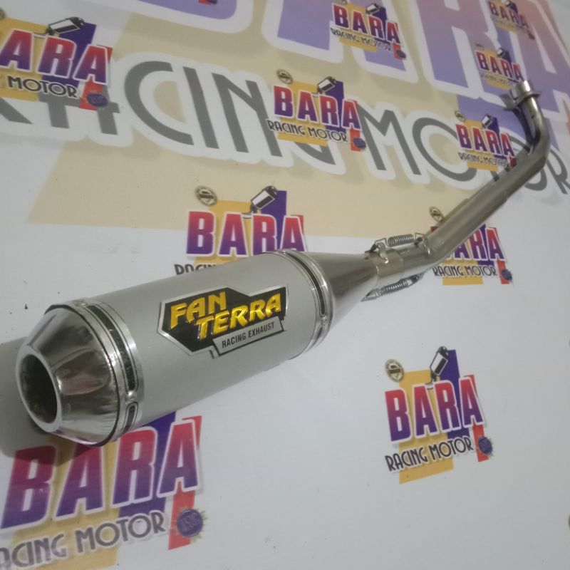 Knalpot racing Fanterra Vega(R/lama,Zr,Rr,New),Jupiter(Z/lama,burhan,robot),crypton