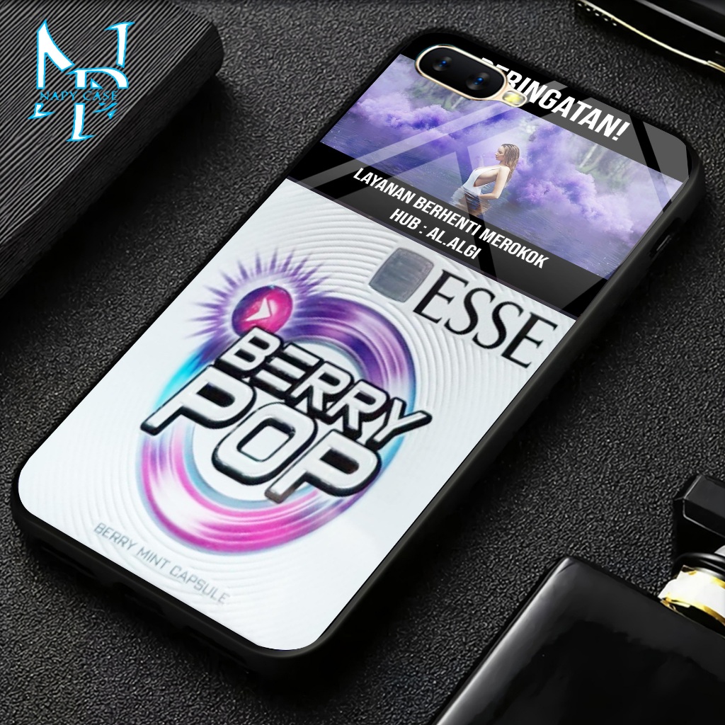 Napy case, Case Hp OPPO A3S Hardcase HP Fashion ROKOK mix Casing Hp Viral COD Bayar Di Tempat