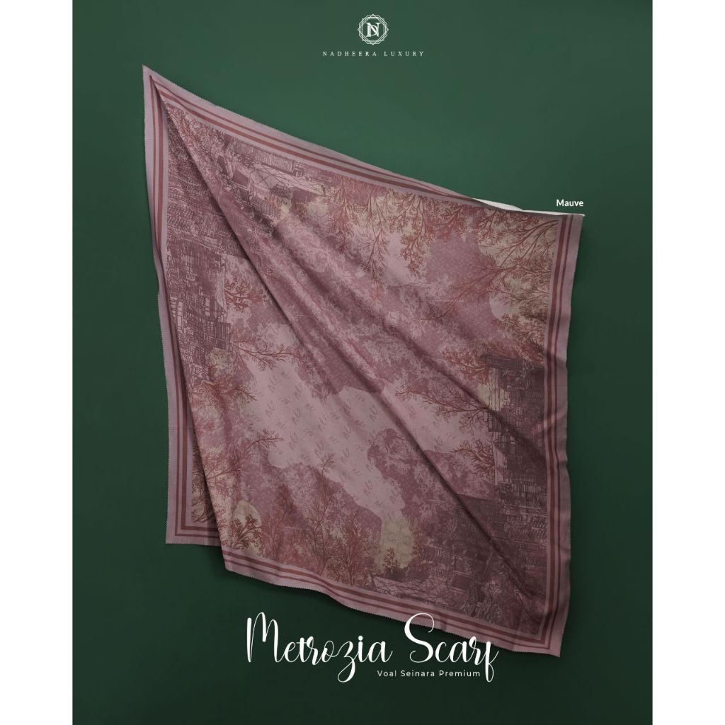 PROMO//METROZIA SCARF NADHEERA LUXURY TERBARU//SCARF NADHEERA LUXURY//NADHEERA  LUXURY//SCARF TERBAR