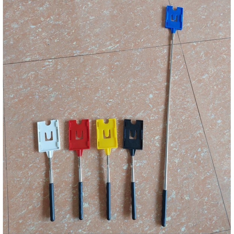 Tongkat E Toll Antena Tongsis Card Holder Kartu E Toll E Money Fleksibel bisa tekuk biru hitam putih