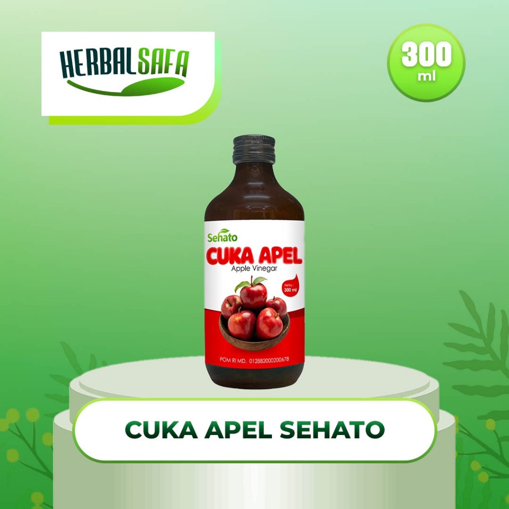 

Cuka Apel Sehato | Apple Cider Vinegar | 300 gr