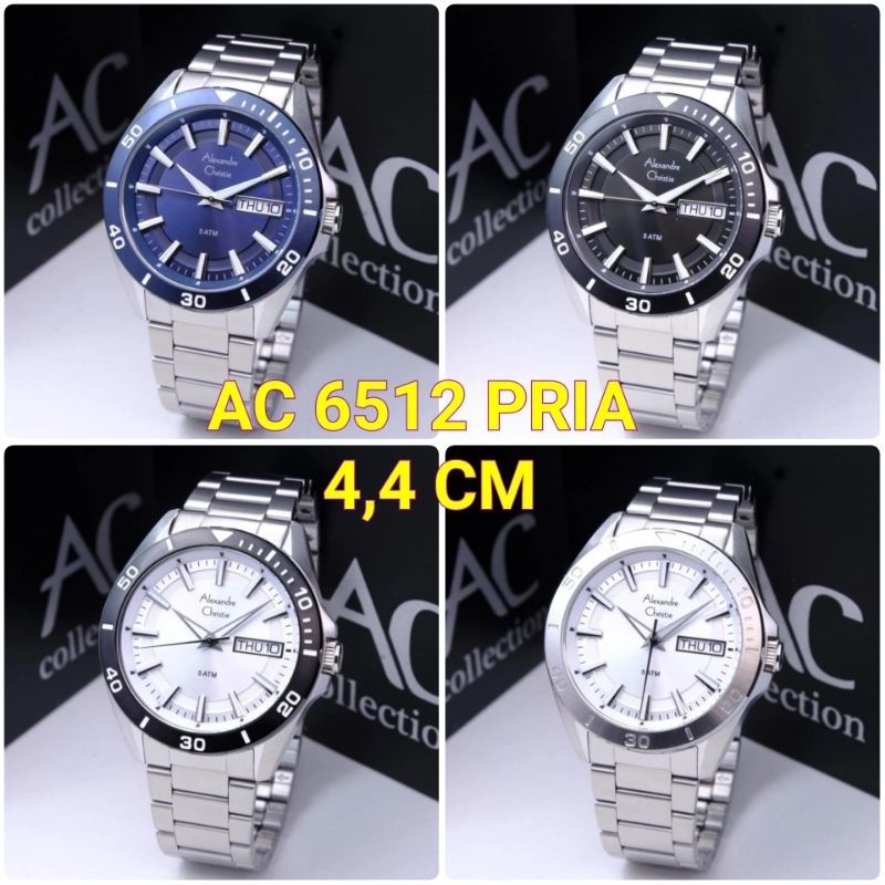 Alexandre Christie Original AC 6512 Pria Garansi Resmi AC6512