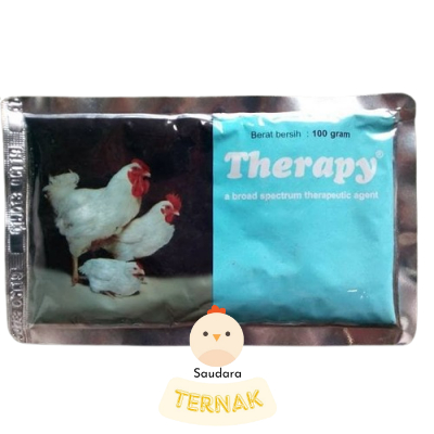 Therapy 100 gram Obat Ayam Snot CRD Kolera Medion