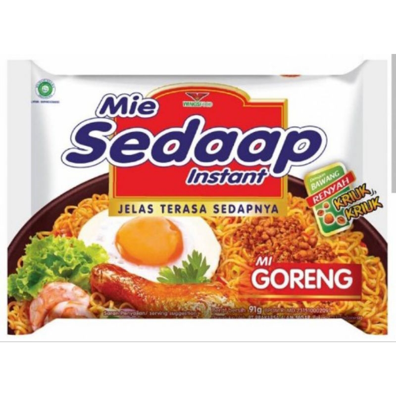 

mie sedap goreng (3pcs)