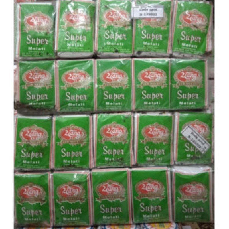 

Teh Tabur Wangi Cap 2Tang hijau Melati 1Slop(10pcs) | FREE kopi Sachet/Penyedap Rasa