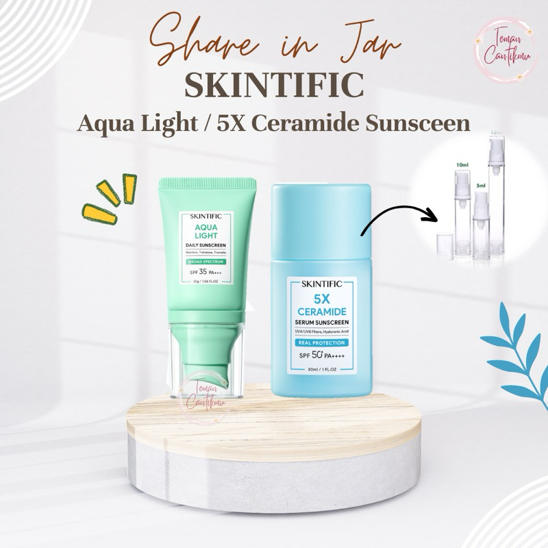 [SHARE IN JAR] SKINTIFIC SUNSCREEN