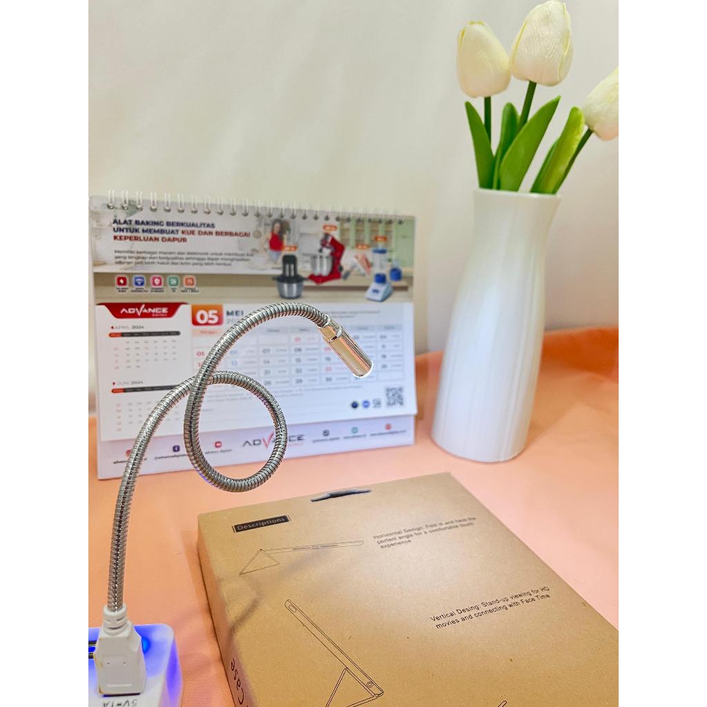 LAMPU USB LED FLEXIBLE 1 MATA LAMPU KEYBOARD LAPTOP LAMPU DARURAT