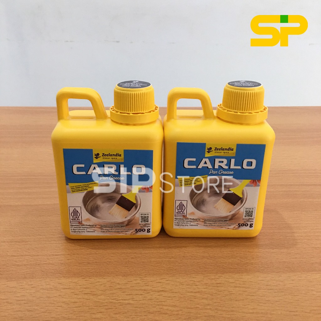 

Zeelandia Carlo - Pan Grease 500 Gr/Minyak PENGOLES LOYANG/500 Gr