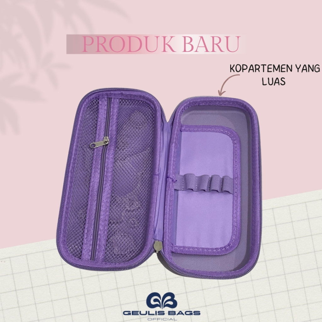 

GEULIS BAGS Kotak Pensil Anak Sekolah Karakter 3D Timbul Sanrio Lucu Anti Air