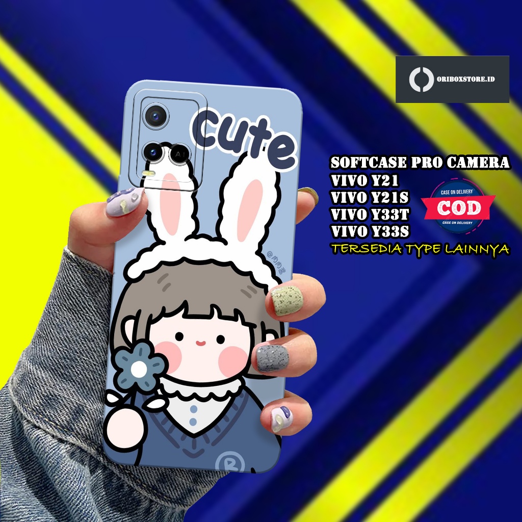 Case Hp VIVO Y21 /  Y21S / Y33S  / Y33T Terbaru - Motif Case Kartun - kesing VIVO Y21 /  Y21S / Y33S