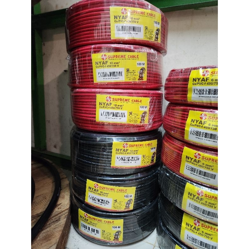 NYAF 10mm 1x10mm af serabut eceran potongan meteran SUPREME