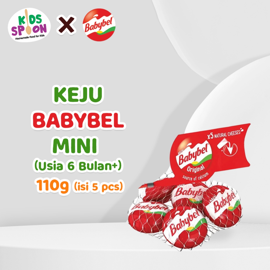 

Babybel Keju Mini Isi 5 pcs (6 bulan+)
